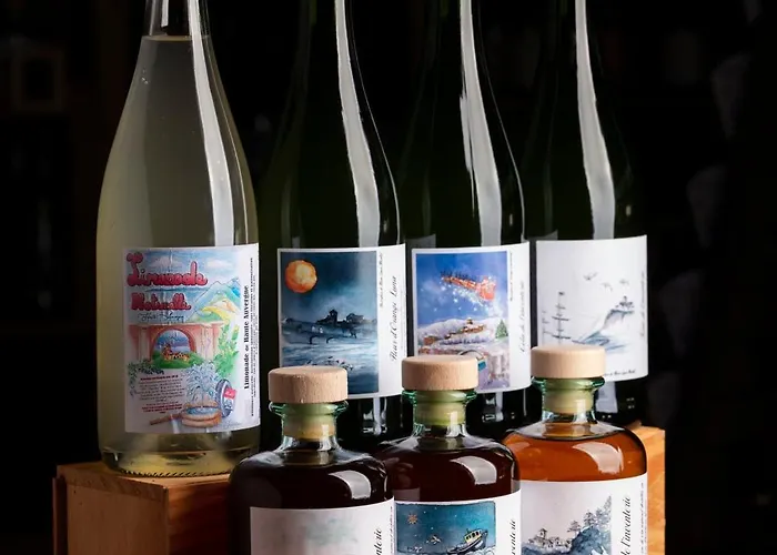 מלון Restaurant Les Glycines Vieille-Brioude